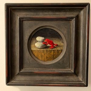 Painting the stone worker